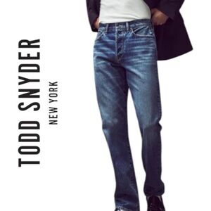 TODD SNYDER➕NEW YORK Vintage Straight Selvedge Jeans